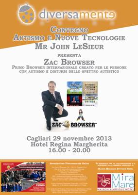 Cagliari – Autismo e Nuove tecnologie – Zac Brower