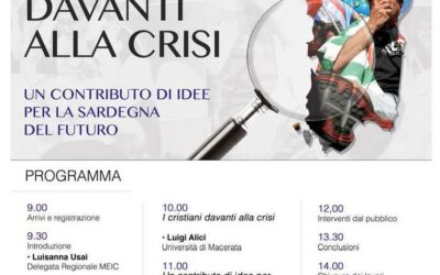 Oristano – I cristiani davanti alla crisi.Un contributo di idee per la Sardegna del futuro