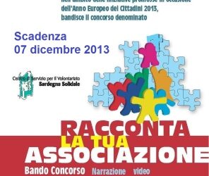 Concorso RACCONTA LA TUA ASSOCIAZIONE