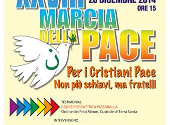 XXVIII MARCIA DELLA PACE – Per i Cristiani Pace – Oristano, 20 dicembre 2015