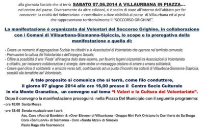 Villaurbana – Festa sociale Volontari del Soccorso Grighine