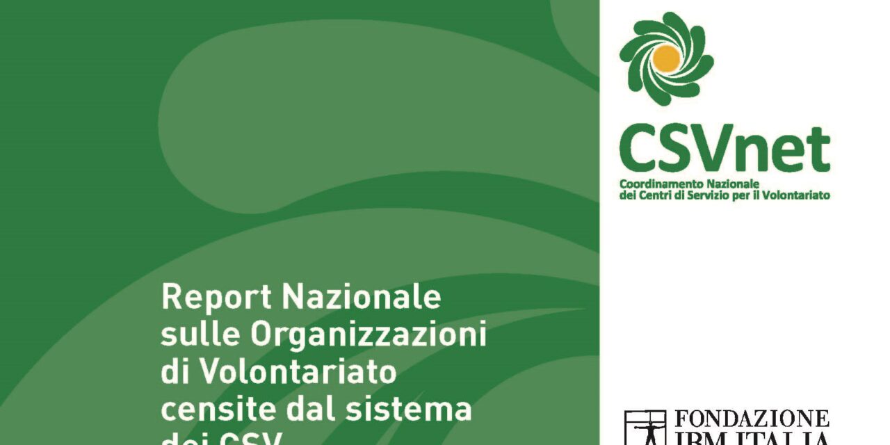 Report CSVnet/IBM: la Sardegna terra Solidale