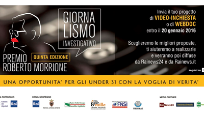 Quinta edizione del Premio Giornalistico Roberto Morrione