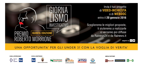 Quinta edizione del Premio Giornalistico Roberto Morrione