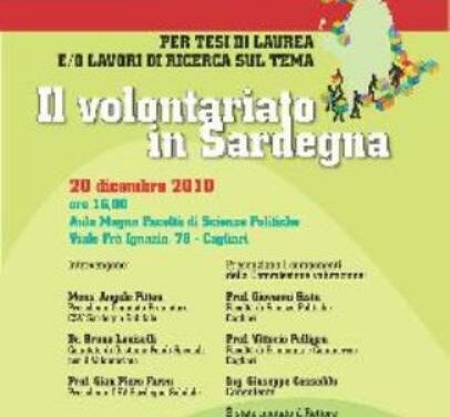 Cagliari – Premiazione Concorso “Il Volontariato in Sardegna”