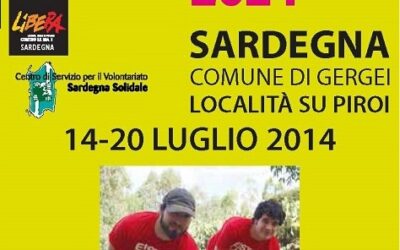 Gergei Su Piroi – Campo di formazione e volontariato “E!state Liberi!”