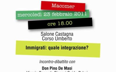 Macomer – Incontro con Don Pino De Masi