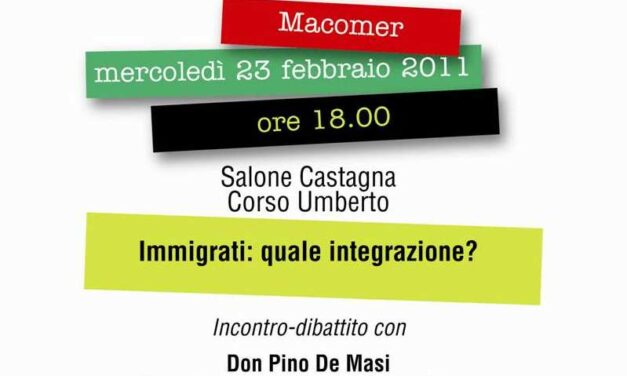 Macomer – Incontro con Don Pino De Masi