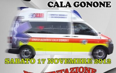 Cala Gonone – Inaugurazione nuova ambulanza Croce Azzurra