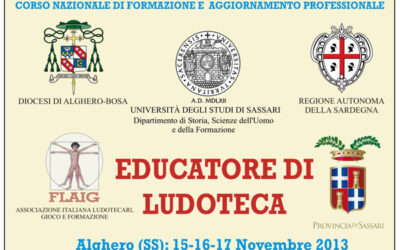 Alghero – Educatore di ludoteca