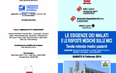 Cagliari – Le esigenze dei malati e le risposte mediche sulle M.I.C.I.