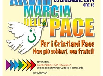 Oristano – XXVIII Marcia della Pace – Per i Cristiani Pace!