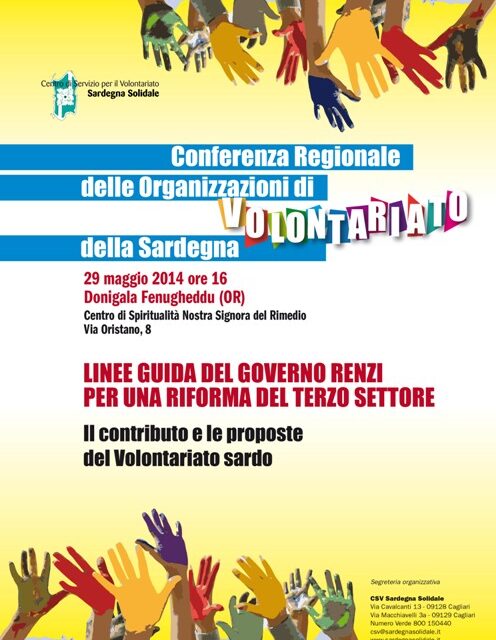 Donigala F. (OR) – Conferenza regionale delle Organizzazioni di Volontariato della Sardegna