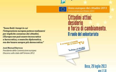 Bosa – Cittadini attivi: desiderio e forza di cambiamento. Il ruolo del volontariato