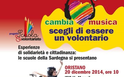 Oristano – Cambia Musica! Scegli di essere un volontario!