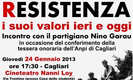 Cagliari – Resistenza: i suoi valori ieri e oggi