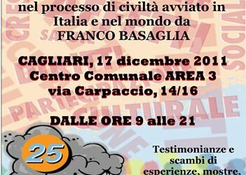 Cagliari – Salute mentale e diritti. I 25 anni dell’ASARP