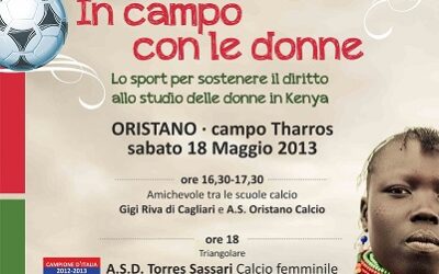 Oristano – In campo con le donne