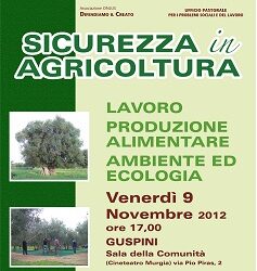 Guspini – Sicurezza in agricoltura