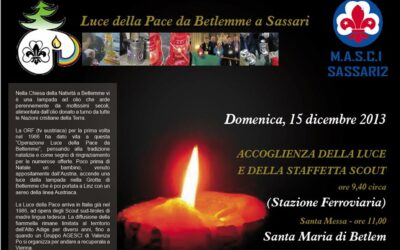 Sassari – La luce della pace da Betlemme a Sassari