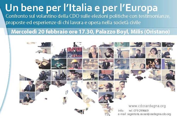 Milis – Un bene per l’Italia e per l’Europa