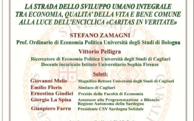 Cagliari – Incontro con il prof. Stefano Zamagni