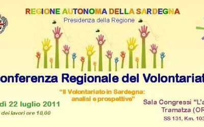 La Conferenza regionale del Volontariato spostata al 22 luglio 2011