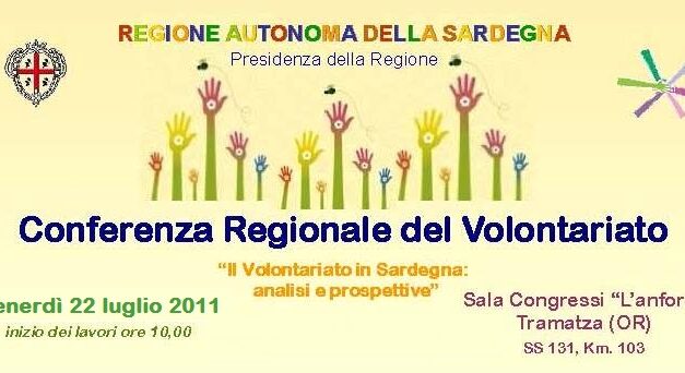 La Conferenza regionale del Volontariato spostata al 22 luglio 2011