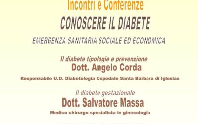 San Giovanni Suergiu – CONOSCERE IL DIABETE- emergenza sanitaria sociale ed economica