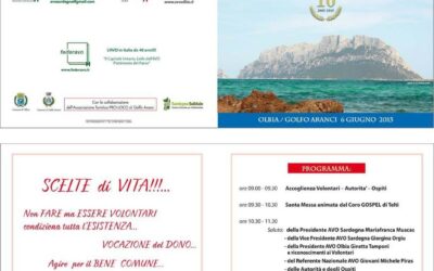 Golfo Aranci – L’Avo festeggia i suoi primi 10 anni al servizio dei malati