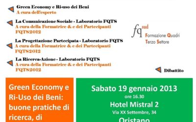 Oristano – Green economy e riuso di beni