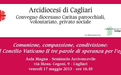 Cagliari – Comunione, Compassione, Condivisione: dal Concilio tre parole di speranza per l’oggi