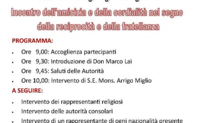 Cagliari – E’ Natale. Il Vescovo accoglie gli immigrati