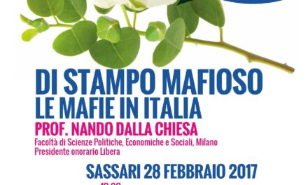 Sassari – Di stampo mafioso. Le mafie in Italia