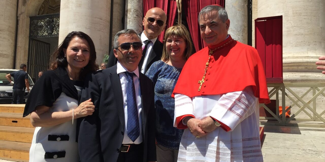 Ozieri – Il Cardinale Giovanni Angelo Becciu visita la Diocesi di Ozieri e la Sardegna