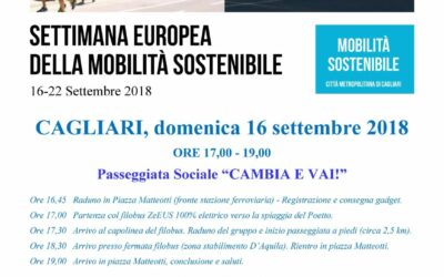 Cagliari – “Cambia e Vai!” – Settimana europea della mobilità sostenibile