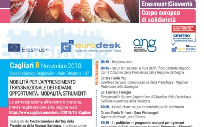 Cagliari – TrainingDay Erasmus+ Gioventù e Corpo Europeo di Solidarietà