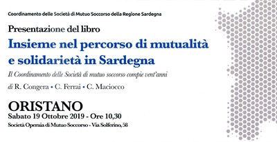 Oristano – Insieme nel percorso di mutualità e solidarietà in Sardegna