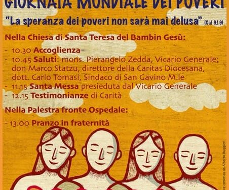 San Gavino Monreale – Giornata mondiale dei poveri