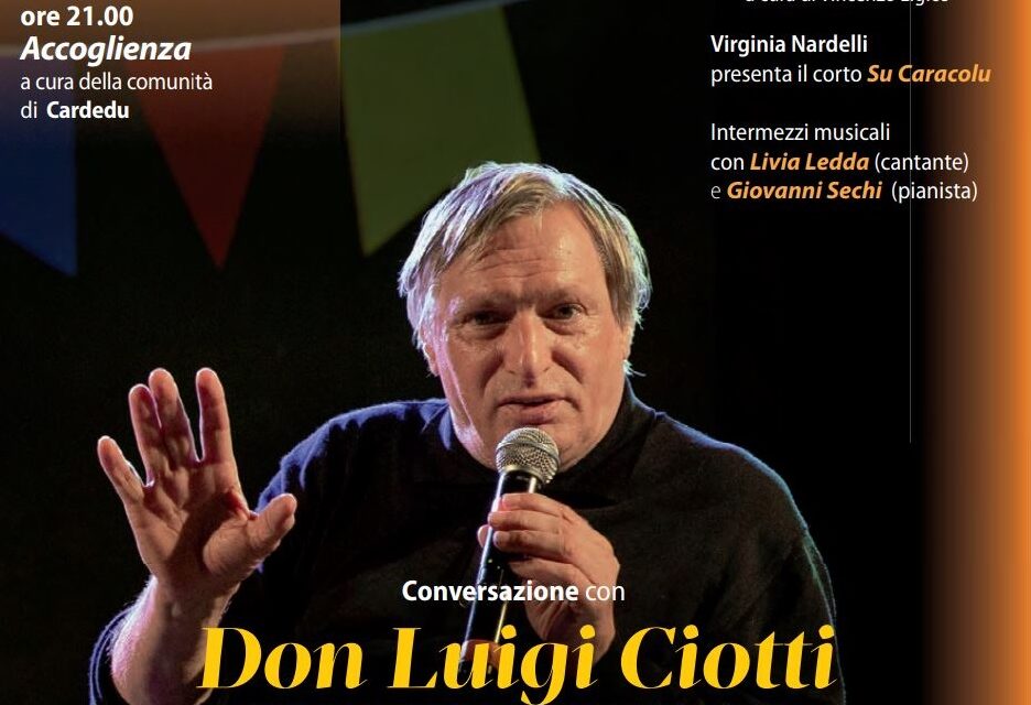 Tortolì – A Don Luigi Ciotti il Premio “Persona fraterna” 2024