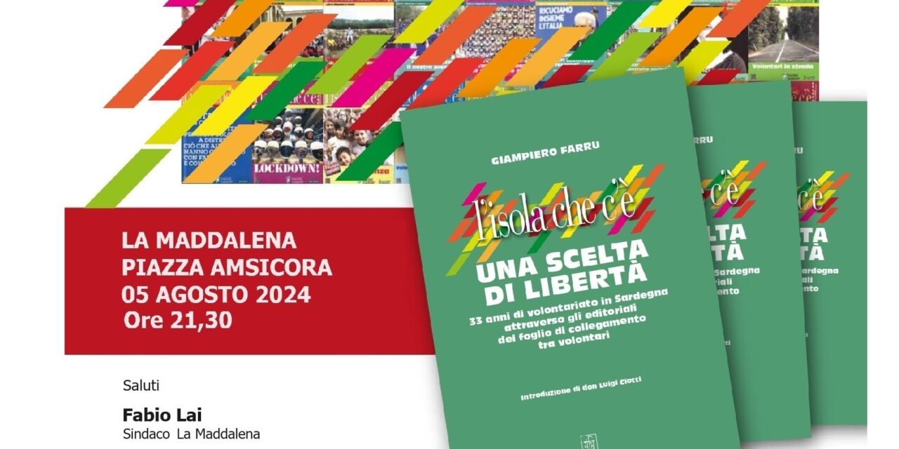 LA MADDALENA – Presentazione del libro “L’Isola che c’è – Una scelta di libertà”