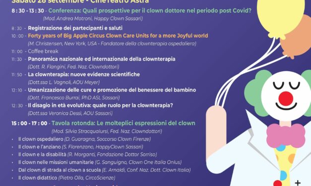 Sassari – Dal clown dottore al clown sociale. Festival nazionale di clownterapia