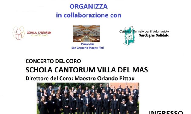 Cagliari/Pirri – Concerto Schola Cantorum Villa del Mas