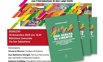 <strong>DUALCHI –  PRESENTAZIONE DEL LIBRO DI GIAMPIERO FARRU “L’ISOLA CHE C’È. UNA SCELTA DI LIBERTÀ”</strong>