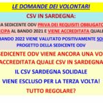 LE DOMANDE DEI VOLONTARI N. 7: TUTTO REGOLARE? NO!