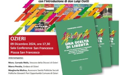 <strong>OZIERI –  PRESENTAZIONE DEL LIBRO DI GIAMPIERO FARRU “L’ISOLA CHE C’È. UNA SCELTA DI LIBERTÀ”</strong>