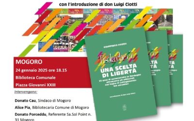 MOGORO – PRESENTAZIONE DEL LIBRO DI GIAMPIERO FARRU “L’ISOLA CHE C’È. UNA SCELTA DI LIBERTÀ”